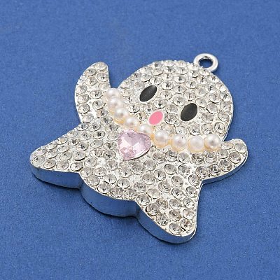 Alloy with Glass Rhinestone Pendants LS-FIND-B033-01G-P-1