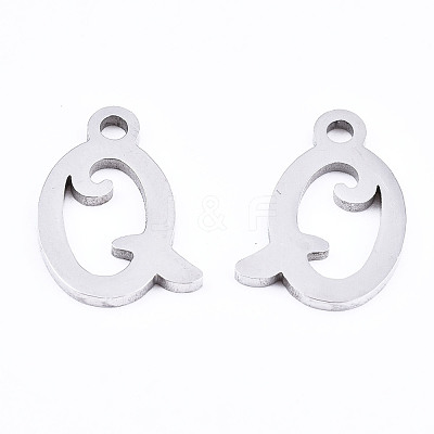 Non-Tarnish 201 Stainless Steel Charms X-STAS-T044-217P-Q-1