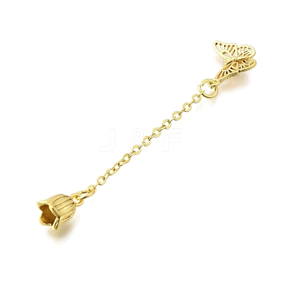 Brass Pendants KK-K300-08G-1