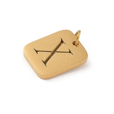 304 Stainless Steel Charms STAS-R001-01G-X-1