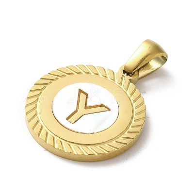 Ion Plating(IP) 304 Stainless Steel Pendants STAS-I204-Y-G-1