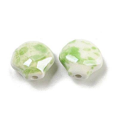 Shell Shape Handmade Porcelain Beads X1-PORC-E022-01D-1