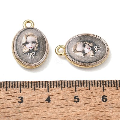Printed Alloy Pendants AL-CBA4262-10A-02-1