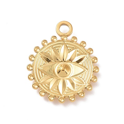 304 Stainless Steel Pendant Rhinestone Settings LS-STAS-G287-16G-1