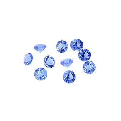 Glass Rhinestone Cabochons GLAA-TAC0005-5mm-03-1