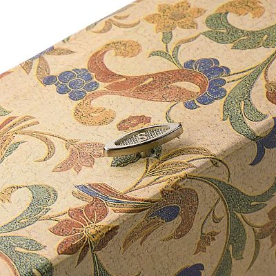 Hand Crank Musical Jewelry Cardboard Boxes CON-M008-01B-1