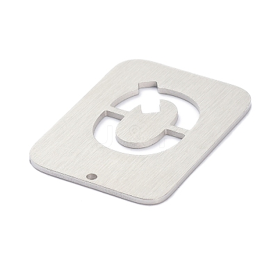 Non-Tarnish 304 Stainless Steel Pendants STAS-K216-49Q-P-1