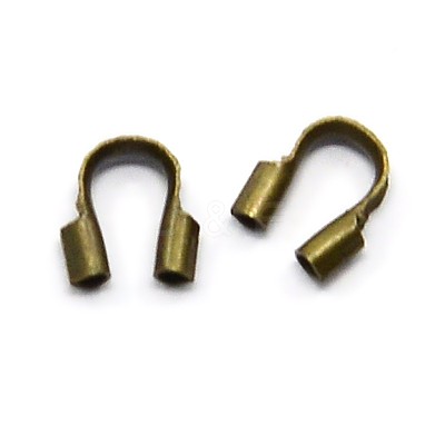 1Box 6 Colors Brass Wire Guardian Wire Protector KK-X0054-1
