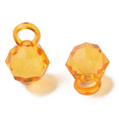 Transparent Acrylic Pendants MACR-S373-125-B08-1