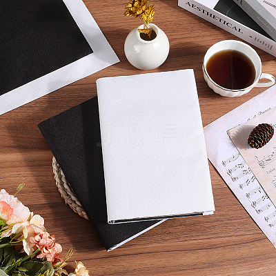 6 Sheets 2 Colors Linen Book Covers DIY-CP0010-65-1