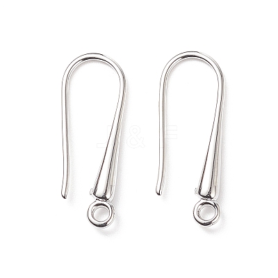 Eco-Friendly Brass Earring Hooks X-KK-M157-03P-NR-1