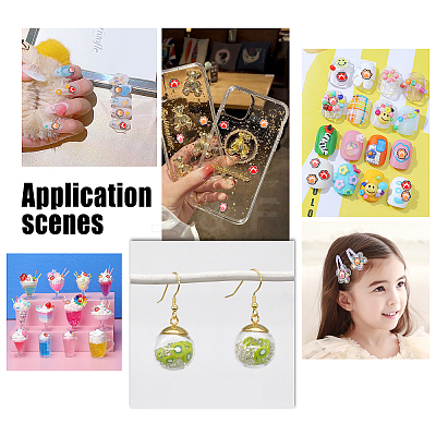 Handmade Porcelain Cabochons CLAY-NB0001-32-1
