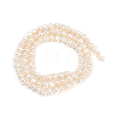 Natural Cultured Freshwater Pearl Beads Strands PEAR-P064-19D-08E-1