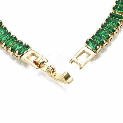 Cubic Zirconia Classic Tennis Bracelet X-ZIRC-S067-073D-NF-1