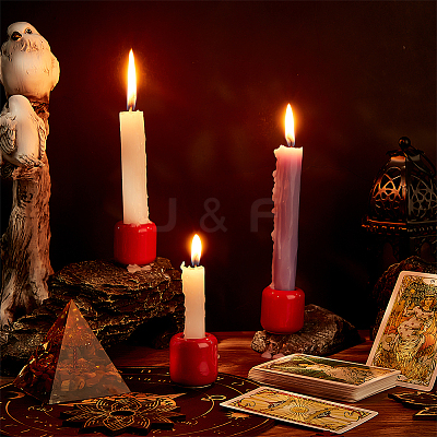 Porcelain Candle Holder DJEW-WH0015-24A-1