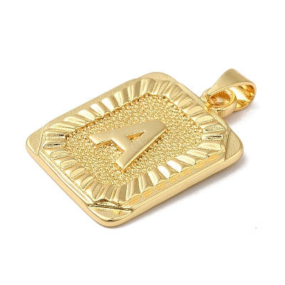 Rack Plating Brass Pendants KK-B092-42G-A-1
