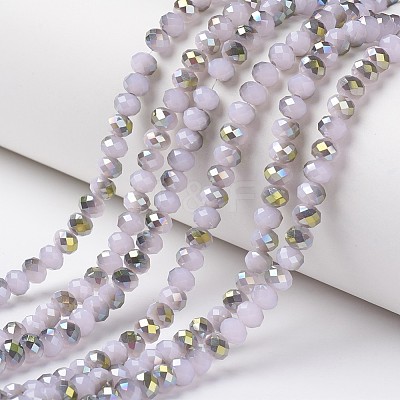 Electroplate Glass Beads Strands LS-EGLA-A034-J8mm-S05-1