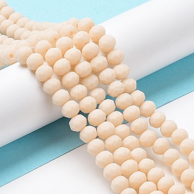 Glass Beads Strands EGLA-A034-P6mm-MD05-1
