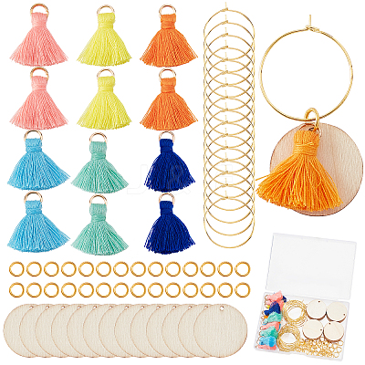 DIY Earring Making Kits DIY-SC0019-47-1