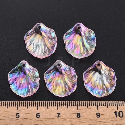 Transparent Acrylic Pendants MACR-S373-73-C04-1