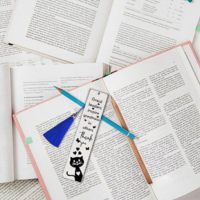 DIY Rectangle Bookmark Making Kits DIY-CP0006-84J-1