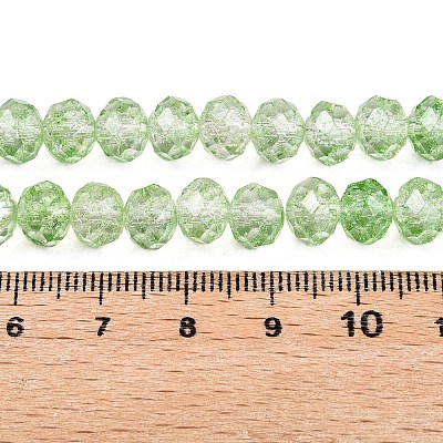 Transparent Glass Beads Strands GLAA-T023-8mm-A02-1