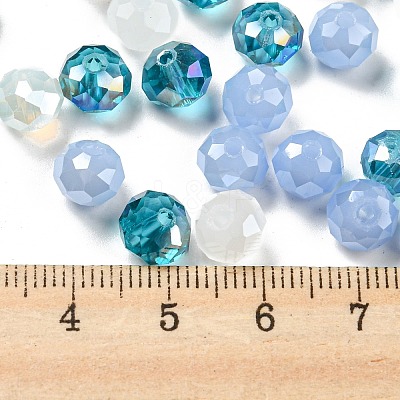 Glass Beads EGLA-A034-LM8mm-12-1
