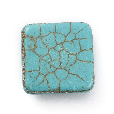 Synthetic Turquoise Cabochons TURQ-WH0001-03H-1