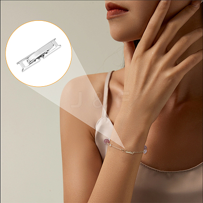 16Pcs 4 Styles 2 Colors Eco-Friendly Brass Watch Band Clasps KK-FH0007-35-1