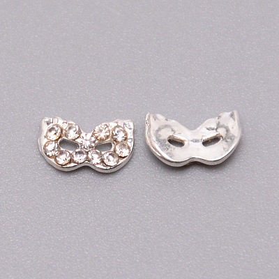 Alloy Bowknot Cabochons MRMJ-WH078-09A-1