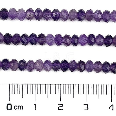 Natural Amethyst Beads Strands G-C127-B02-01-1