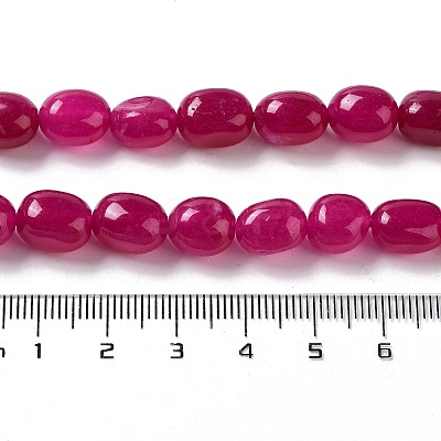 Natural White Jade Beads Strands G-E614-B01-04-1
