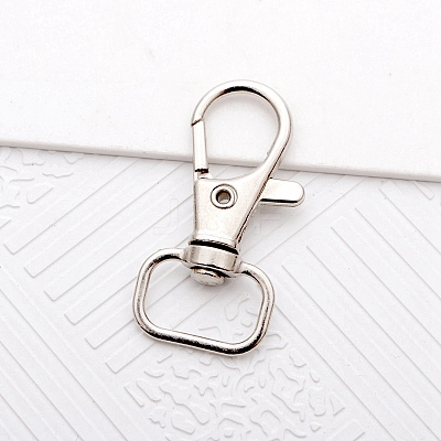 Alloy Swivel Lobster Claw Clasps PW-WG29257-01-1