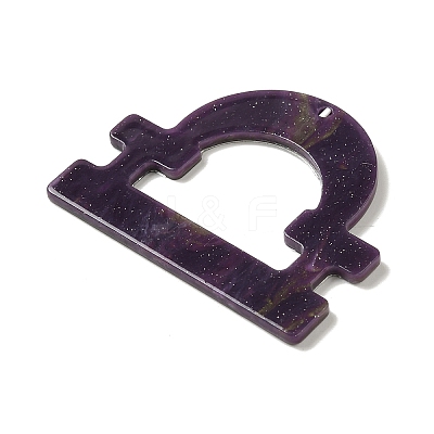 Acrylic Keychain Pendants SACR-S608-04C-02-1