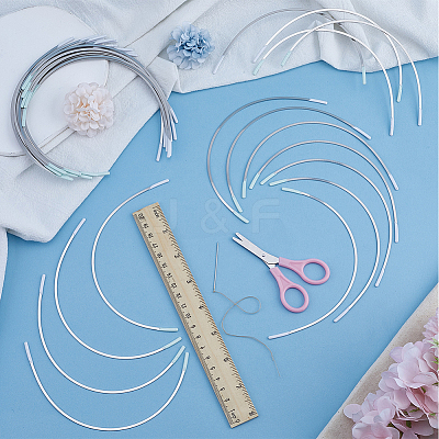 201 Stainless Steel Bra Underwire FIND-WH0421-34D-1