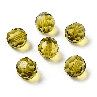 Transparent Acrylic Beads PL505Y-12-1