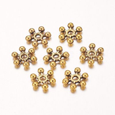 Zinc Alloy Beads Spacers LS-PALLOY-Q062-AG-1