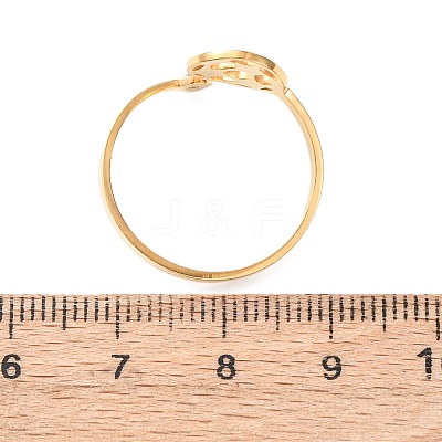 304 Stainless Steel Cuff Open Rings LS-RJEW-D337-01C-G-1