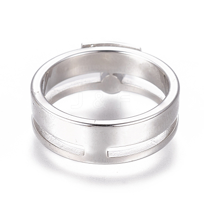 304 Stainless Steel Finger Rings RJEW-F098-06P-1