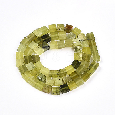 Natural Xiuyan Jade Beads Strands G-N346-05A-08-1