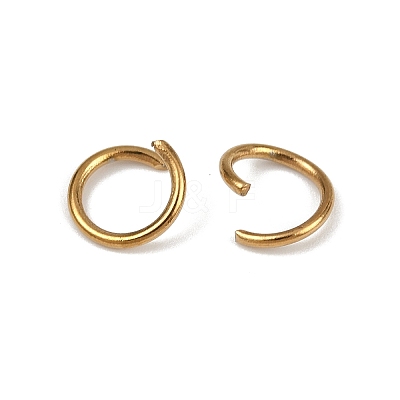 304 Stainless Steel Open Jump Rings STAS-Z137-01G-08-1