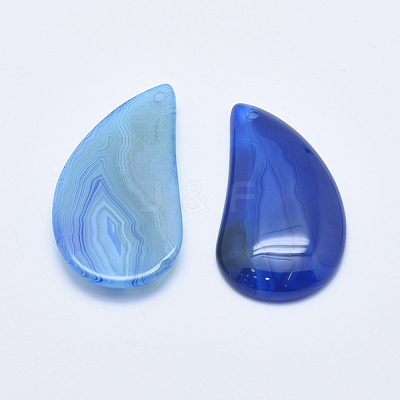 Natural Agate Pendants G-K238-07F-1