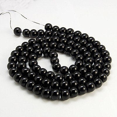 Glass Pearl Beads Strands X-HY-3D-B20-1