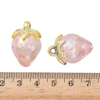 Transparent Acrylic Pendants OACR-I021-02B-1