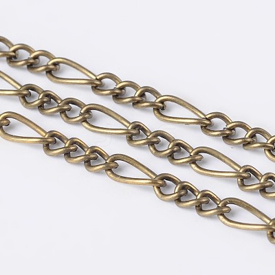 Iron Handmade Chains Figaro Chains Mother-Son Chains CHSM005Y-AB-1
