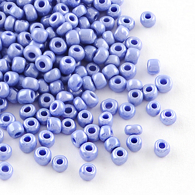 (Repacking Service Available) Glass Seed Beads SEED-C021-4mm-123B-1
