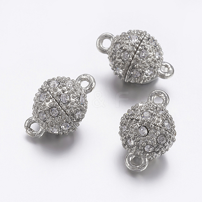 Alloy Magnetic Clasps X-BSAHH049-1