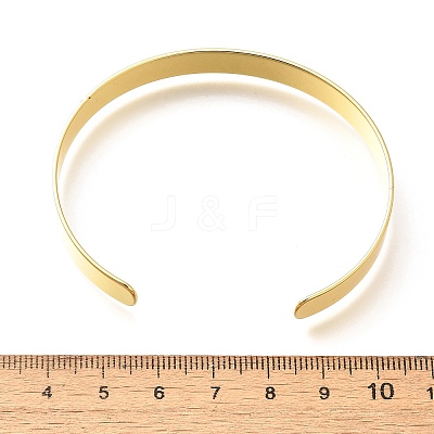 Brass Cuff Bangle BJEW-P168-E03-1