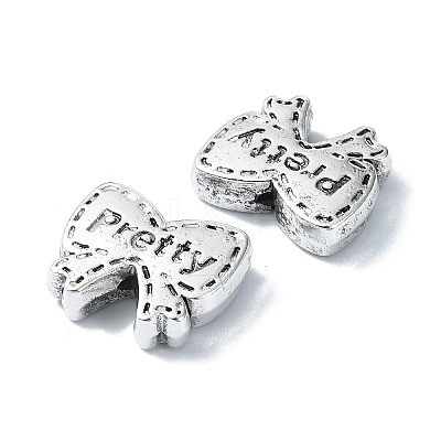 Tibetan Style Alloy Beads TIBEB-F065-07AS-04-1