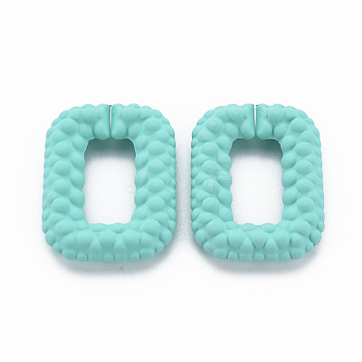 Opaque Spray Painted Acrylic Quick Link Connectors MACR-Q244-007G-1